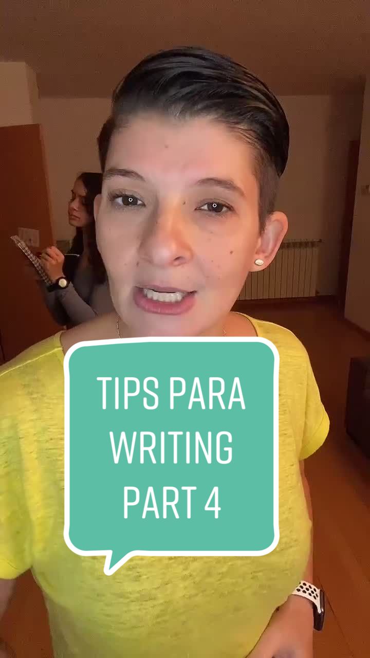 Tips para writing 4